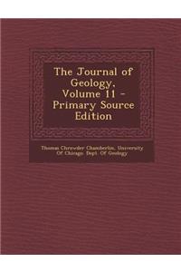 Journal of Geology, Volume 11