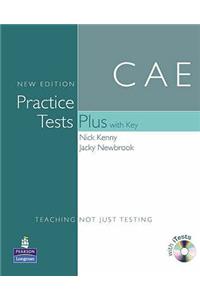 Practice Tests Plus Cae New Edition Students Book with Key/CD ROM Pack
