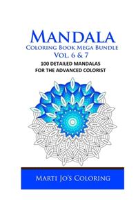 Mandala Coloring Book Mega Bundle Vol. 6 & 7