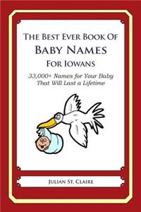 Best Ever Book of Baby Names for Iowans