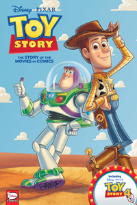 Disney-Pixar Toy Story 1-4: The Story of the Movies in Comics