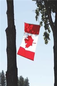 Canadian Maple Leaf Flag Journal