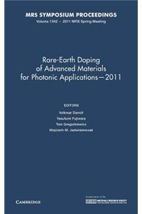 Rare-Earth Doping of Advanced Materials for Photonic Applications -- 2011: Volume 1342