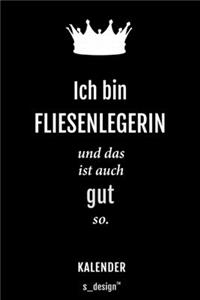 Kalender für Fliesenleger / Fliesenlegerin