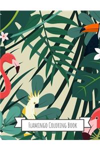 Flamingo Coloring Book