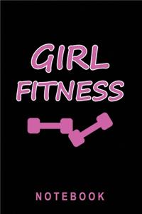 Girl fitness Notebook