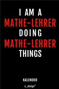 Kalender für Mathe-Lehrer