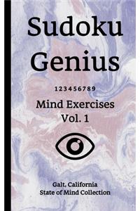 Sudoku Genius Mind Exercises Volume 1