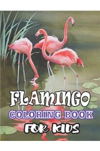 Flamingos Coloring Book