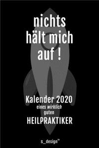 Kalender 2020 für Heilpraktiker