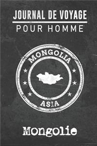 Journal de Voyage pour homme Mongolie
