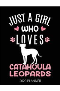 Just A Girl Who Loves Catahoula Leopards 2020 Planner
