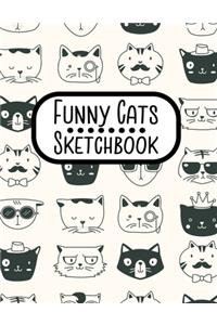 Funny Cats Sketchbook