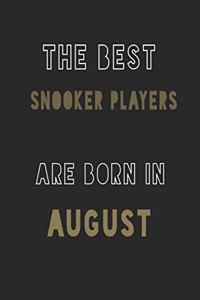 The Best Snooker players are Born in August journal
