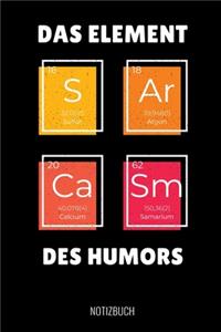 Das Element Des Humors Notizbuch