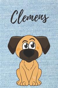 Personalisiertes Notizbuch - Hunde Clemens