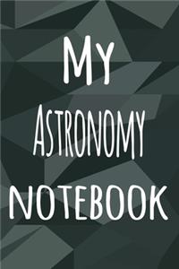My Astronomy Notebook