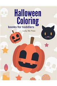 Halloween Coloring Books for Toddlers