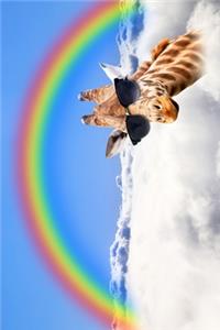 Giraffe Under The Rainbow