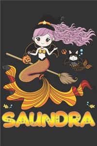 Saundra: Saundra Halloween Beautiful Mermaid Witch Want To Create An Emotional Moment For Saundra?, Show Saundra You Care With This Personal Custom Gift With