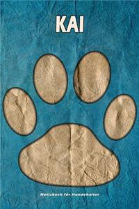 Kai Notizbuch für Hundehalter