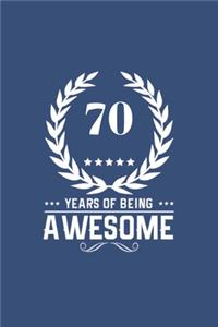 70 Years Of Being Awesome