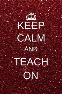 Keep calm and teach on