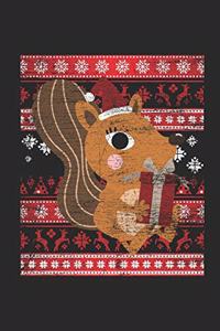 Ugly Christmas - Squirrel: Dotted Bullet Grid Notebook - Journal for Ugly Christmas Gift And New Year Gift Idea