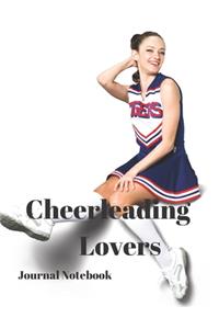 Cheerleading Lovers Journal Notebook