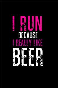 I Run Because I Really Like Beer