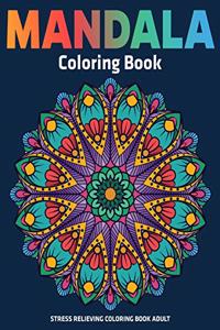 Stress Relieving Coloring Book Adult
