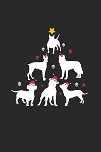 Christmas Dog-lover tree Notebook