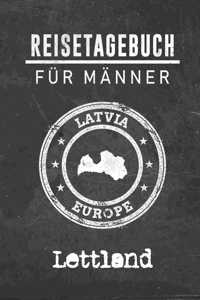 Reisetagebuch für Männer Lettland