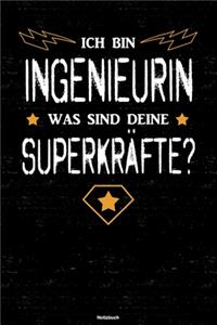Ich bin Ingenieurin was sind deine Superkräfte? Notizbuch