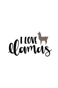 I Love Llamas