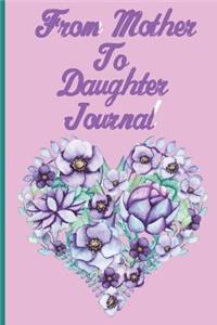 Journal For Daughter From Mother