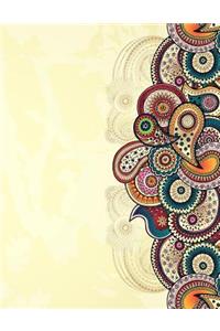 Paisley Shapes Journal Notebook Diary