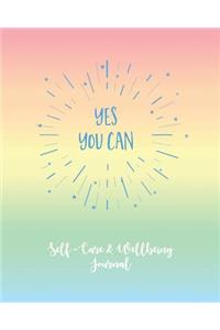 Self-Care & Wellbeing Journal