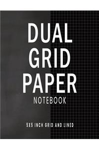 Dual Grid Paper Notebook