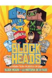 Actividades fáciles de plástica con papel (Block Heads - La historia de S-1448)