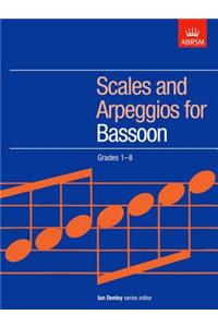 Scales and Arpeggios for Bassoon, Grades 1-8