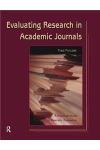 Evaluating Research in Academic Journals