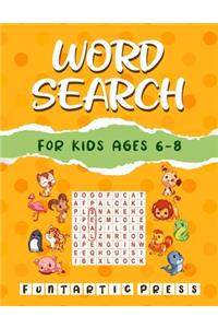 Word Search for Kids Ages 6-8