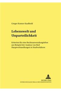 Lebenswelt Und Unparteilichkeit