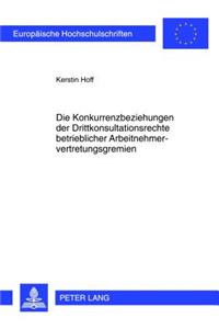 Die Konkurrenzbeziehungen Der Drittkonsultationsrechte Betrieblicher Arbeitnehmervertretungsgremien