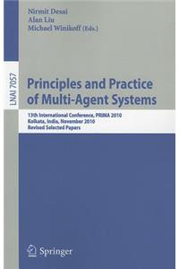 Principles and Practice of Multi-Agent Systems