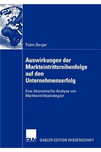 Auswirkungen der Markteintrittsreihenfolge auf den Unternehmenserfolg