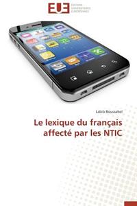 Le Lexique Du Français Affecté Par Les Ntic