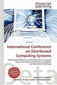International Conference on Distributed Computing Systems