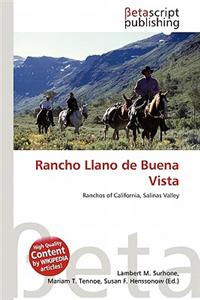 Rancho Llano de Buena Vista